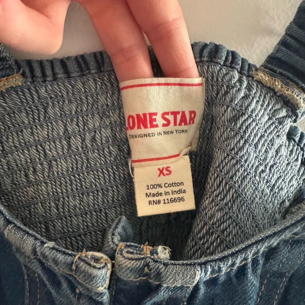 Lone Star Denim Corset Top - Picture 4 of 5